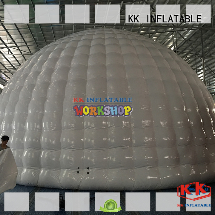 KK INFLATABLE temporary pump up tent good quality for outdoor activity