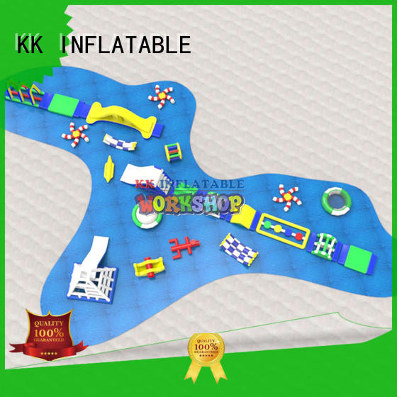 inflatable lake water park