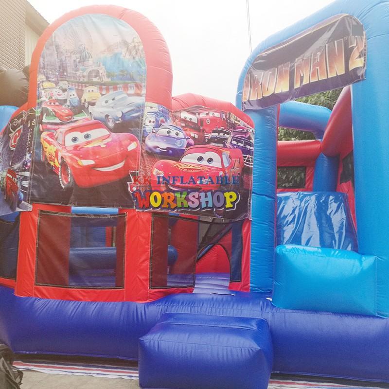 bouncing inflatable play center supplier for playground KK INFLATABLE-2