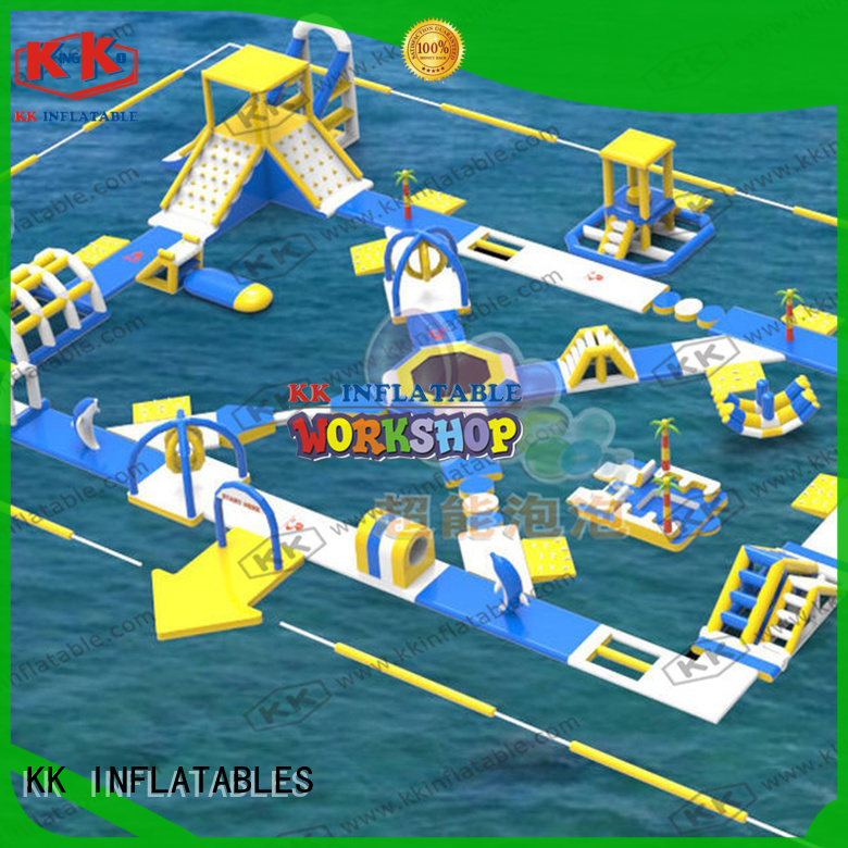 amazing inflatable floating water park animal model supplier for beach seaside