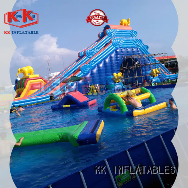 KK INFLATABLE colorful water inflatables manufacturer for paradise