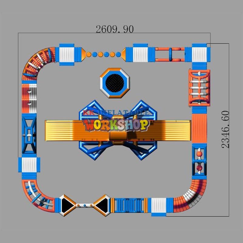 KK INFLATABLE hot selling inflatable theme playground supplier for beach-2