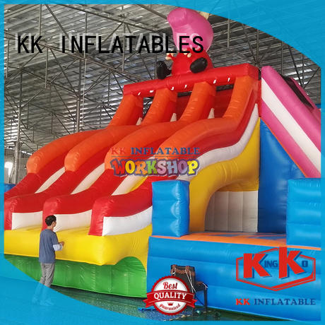creative design inflatable water playground supplier for beach KK INFLATABLE