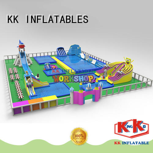 KK INFLATABLE custom kids inflatable water park supplier for paradise