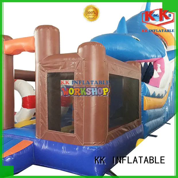 KK INFLATABLE durable moon bounce wholesale for outdoor activity