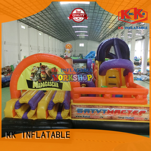 KK INFLATABLE customized inflatable combo manufacturer for paradise