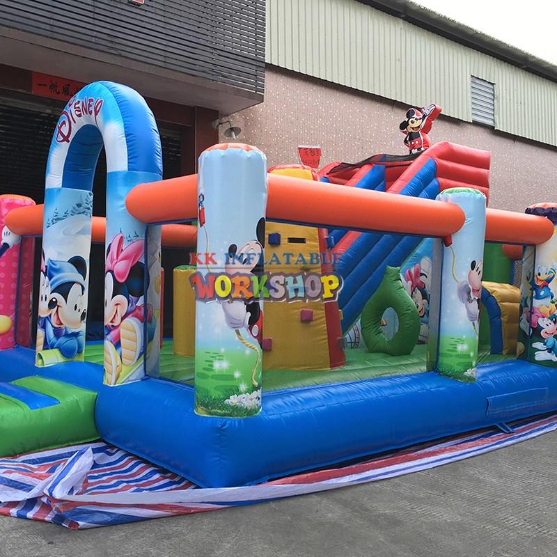 inflatable playground slide pool for playground KK INFLATABLE-1