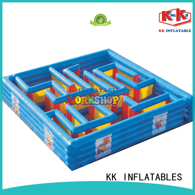 KK INFLATABLE portable kids climbing wall supplier for for amusement park