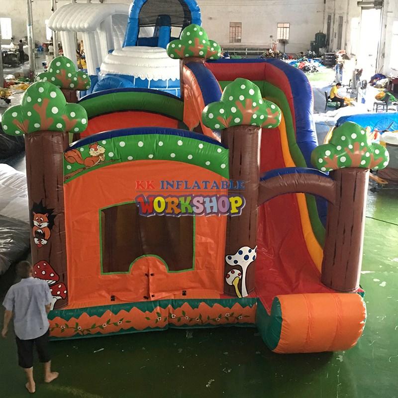 pvc inflatable bounce house manufacturer for playground KK INFLATABLE-1