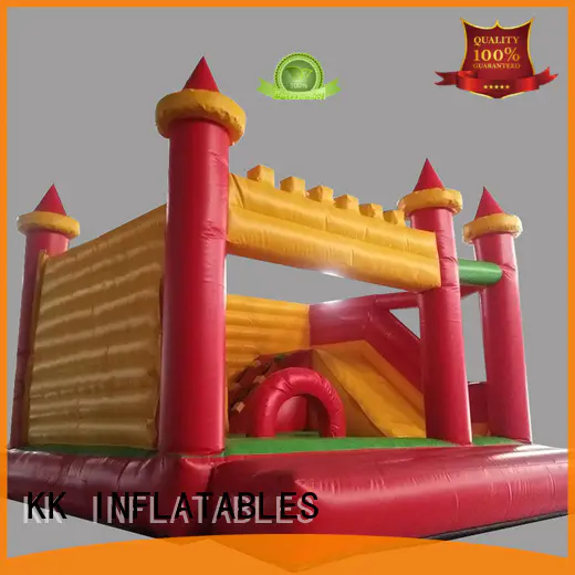 attractive moon bounce fire truck supplier for paradise