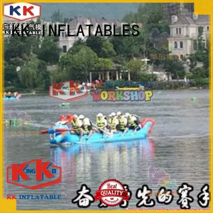 KK INFLATABLE leisure inflatable boats colorful for sports games