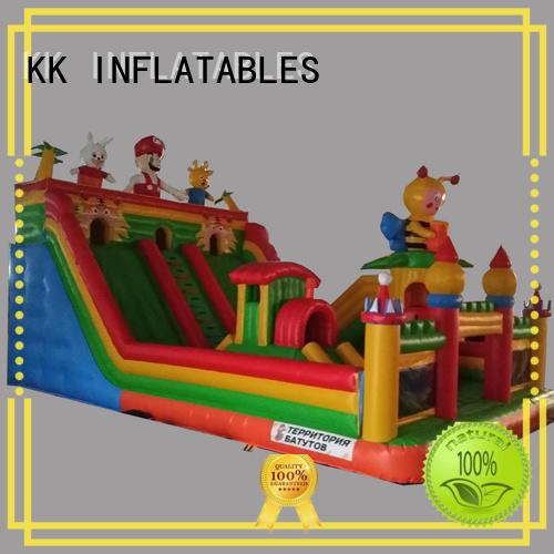 KK INFLATABLE commercial inflatable play center combo for amusement park