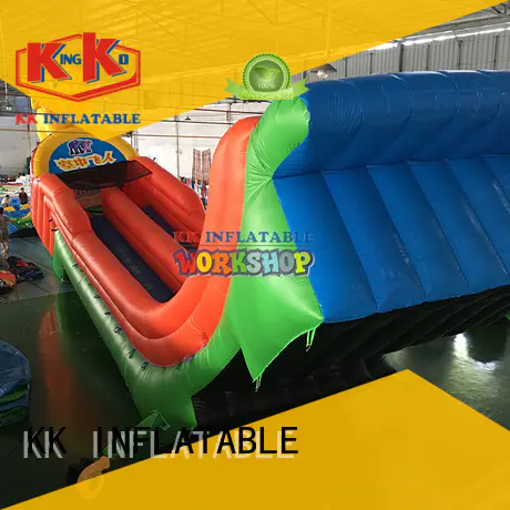 KK INFLATABLE portable inflatable water slide customization for swimming pool
