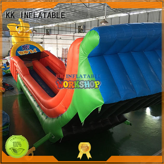 custom inflatable water playground manufacturer for seaside KK INFLATABLE