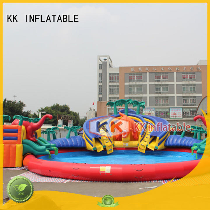 cartoon inflatable water playground animal modelling for children KK INFLATABLE