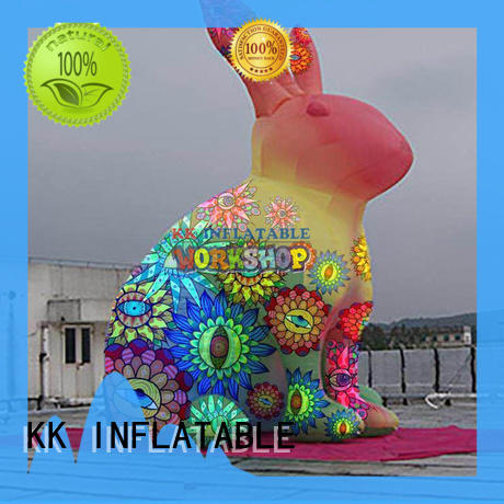 pvc inflatable man supplier for garden KK INFLATABLE