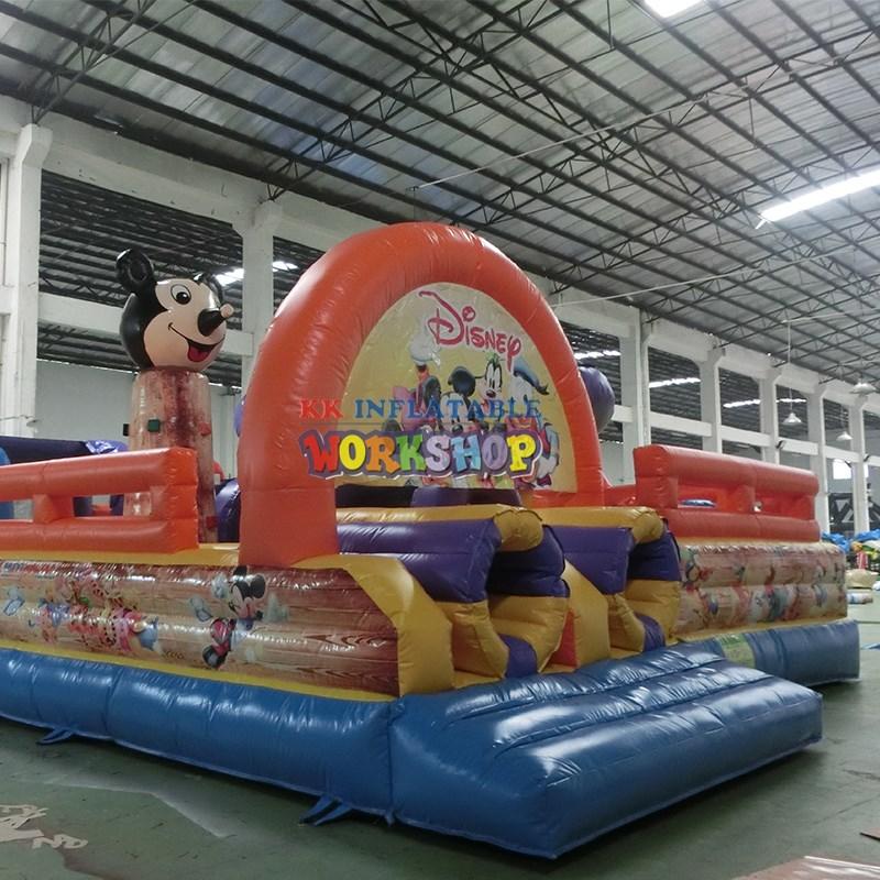 KK INFLATABLE transparent bouncy jumper factory direct for amusement park-3