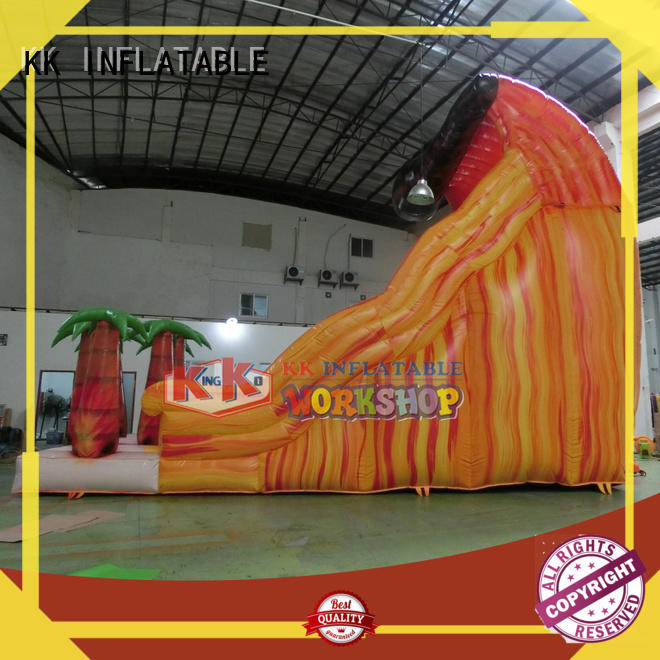 inflatable slide jump bed for paradise KK INFLATABLE