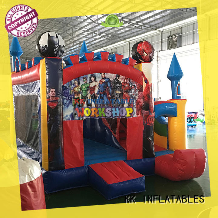 KK INFLATABLE trampolines inflatable bounce house colorful for kids