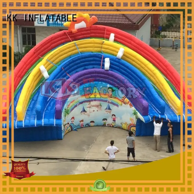 KK INFLATABLE environmentally inflatable water slide supplier for paradise