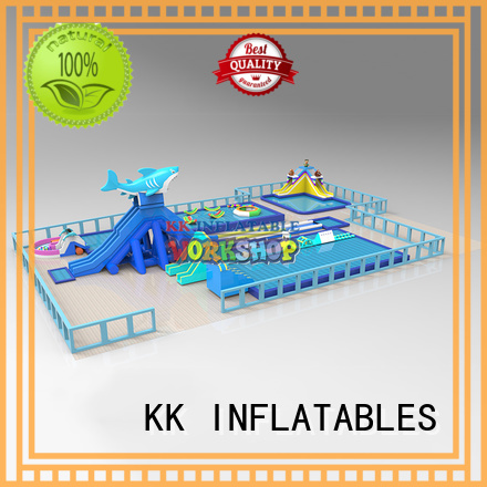 KK INFLATABLE huge water inflatables wholesale for beach seaside