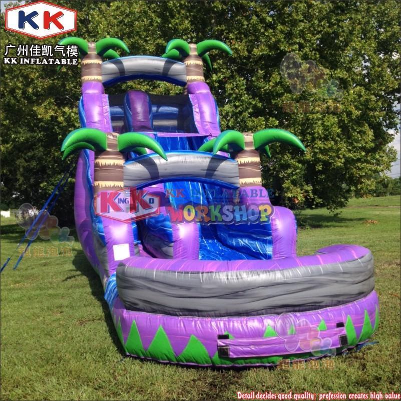 quality blow up water slide PVC OEM for paradise-1