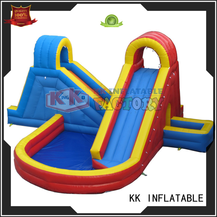 KK INFLATABLE environmentally blow up water slide buy now for paradise