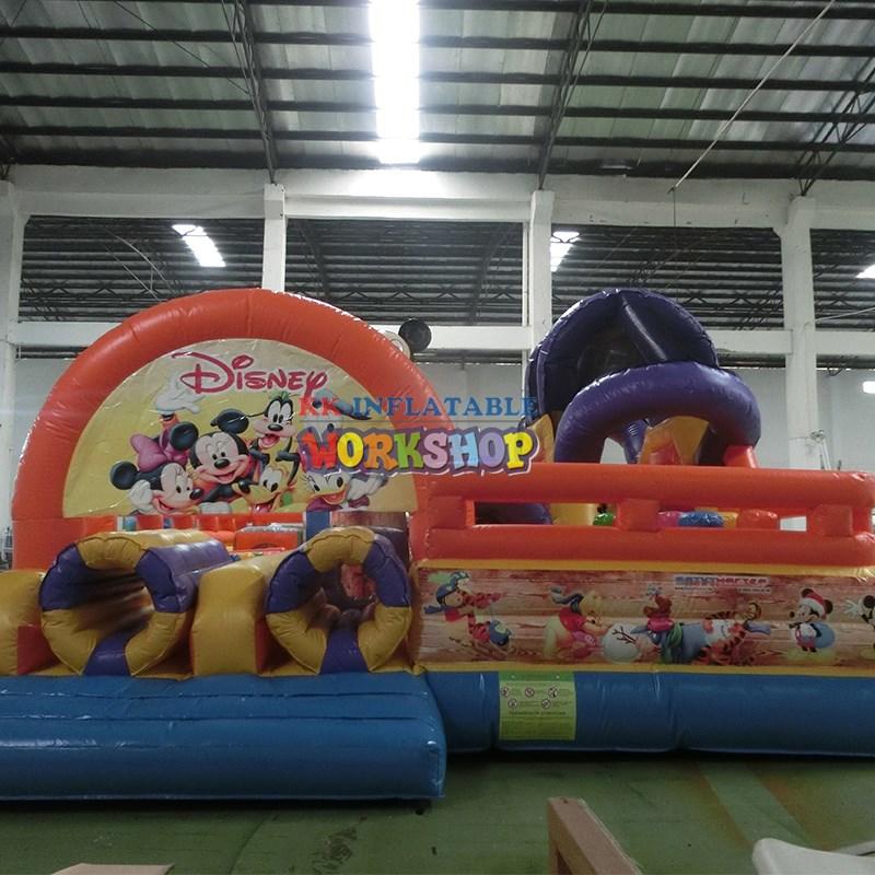 KK INFLATABLE transparent bouncy jumper factory direct for amusement park-2