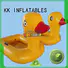 KK INFLATABLE duck inflatable canoe supplier for water park