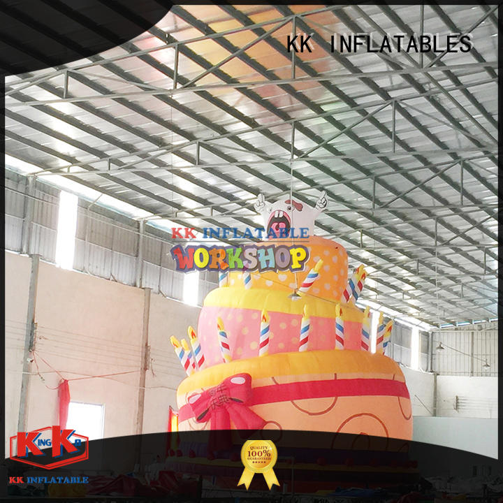 KK INFLATABLE commercial minion christmas blow up pvc for shopping mall