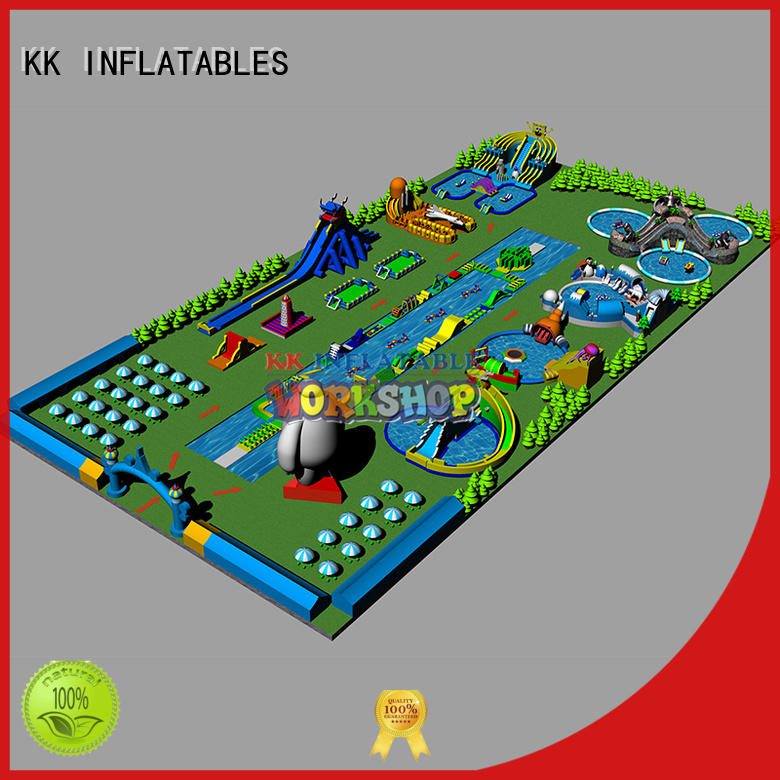 creative design inflatable water parks animal modelling for children