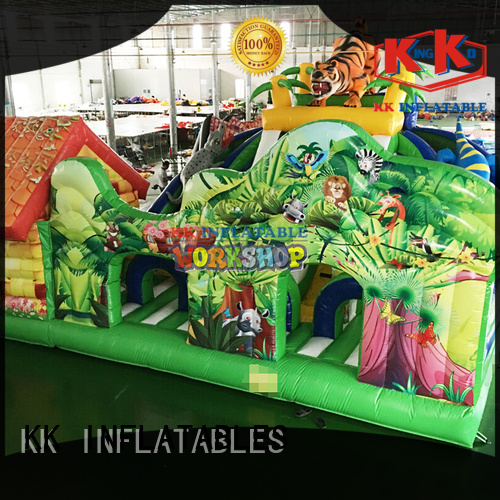 KK INFLATABLE tarpaulin inflatable combo wholesale for kids
