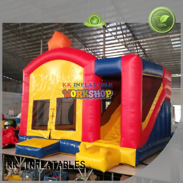 customized inflatable bouncy trampoline factory direct for paradise
