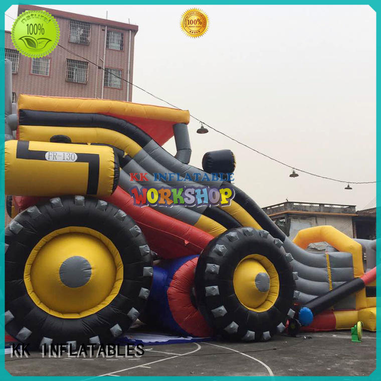 KK INFLATABLE PVC commercial inflatable water slides colorful for playground