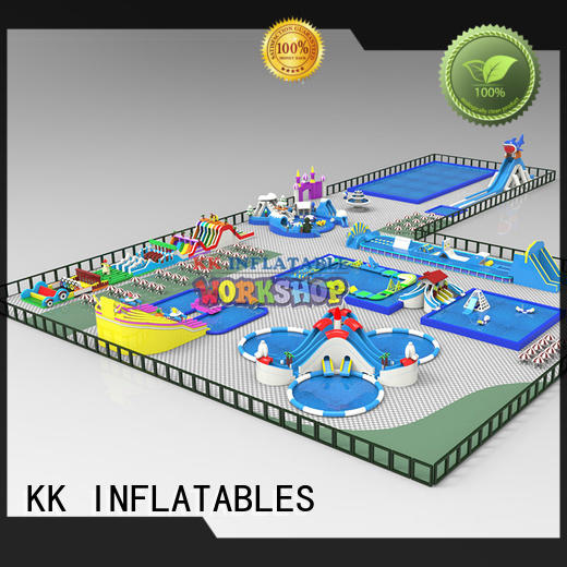 KK INFLATABLE custom inflatable water playground supplier for children