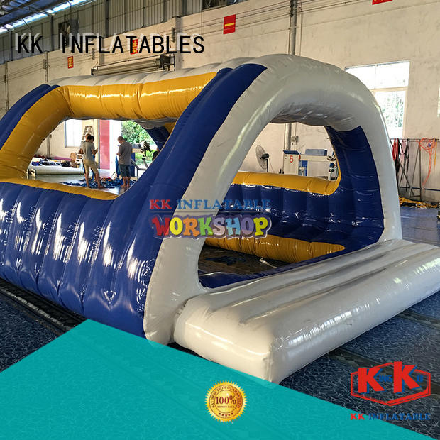 truck bouncy slide colorful for swimming pool KK INFLATABLE
