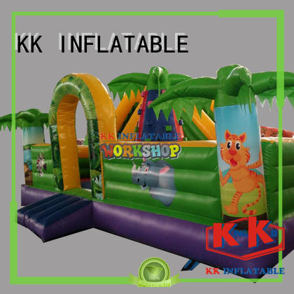 KK INFLATABLE creative inflatable moon bounce cartoon for playground