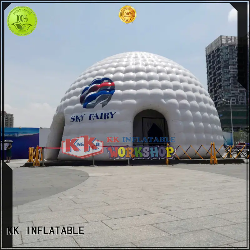 KK INFLATABLE multipurpose pump up tent factory price for advertising