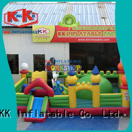 obstacle tent firefighting inflatable assault course KK INFLATABLE Brand