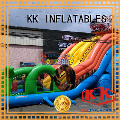 KK INFLATABLE durable inflatable castle supplier for amusement park