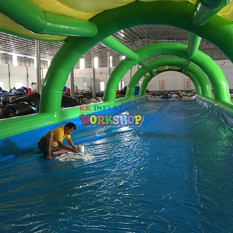 quality blow up water slide buy now for swimming pool-1
