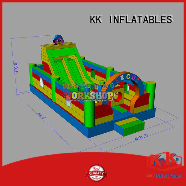 KK INFLATABLE hot selling jumping castle supplier for playground