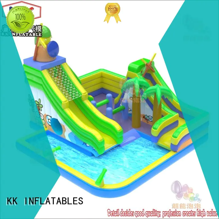 KK INFLATABLE hot selling kids inflatable water park supplier for seaside