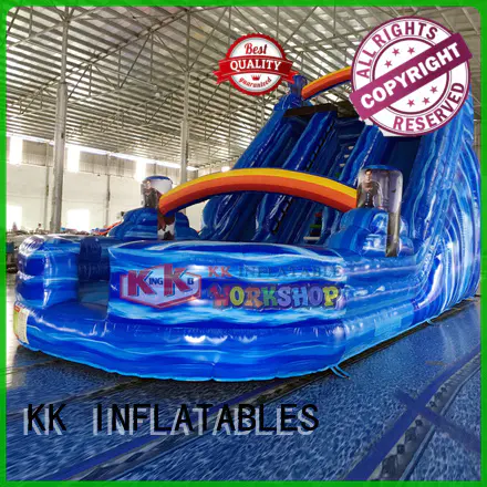 KK INFLATABLE jump bed inflatable slide various styles for paradise