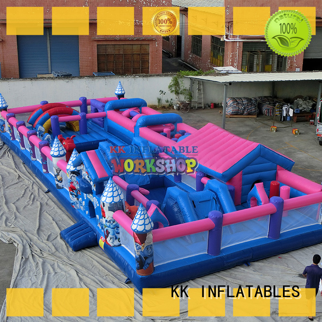 KK INFLATABLE multifuntional inflatable obstacles manufacturer for adventure