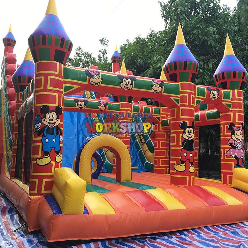 pirate ship inflatable play center manufacturer for playground KK INFLATABLE-1