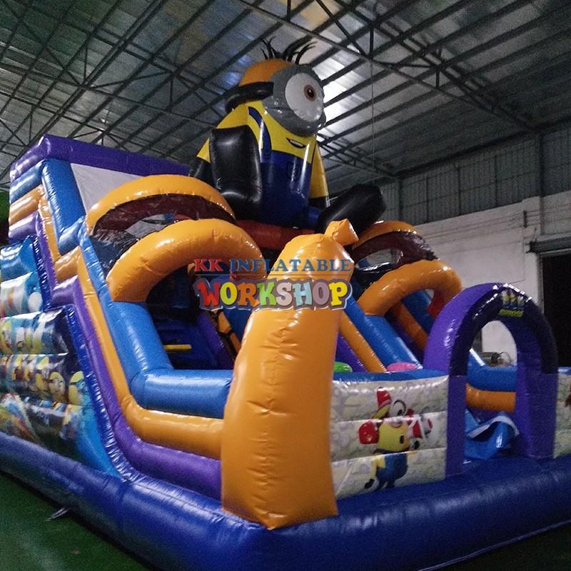 inflatable play center pirate ship for playground KK INFLATABLE-2