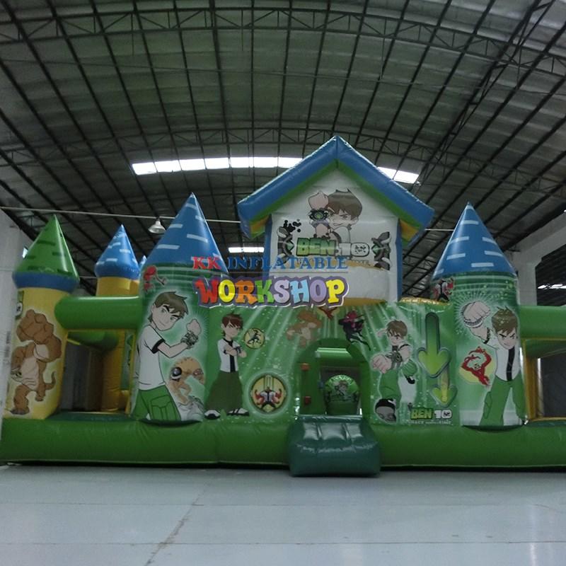 commercial inflatable combo pvc supplier for amusement park-2