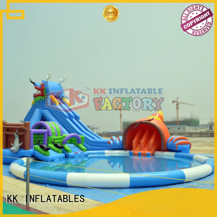 KK INFLATABLE tall water inflatables wholesale for swimming pool
