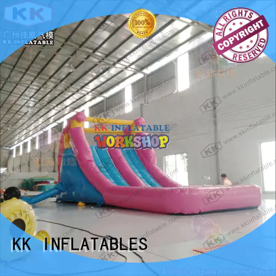 cartoon inflatable water slide for parks KK INFLATABLE